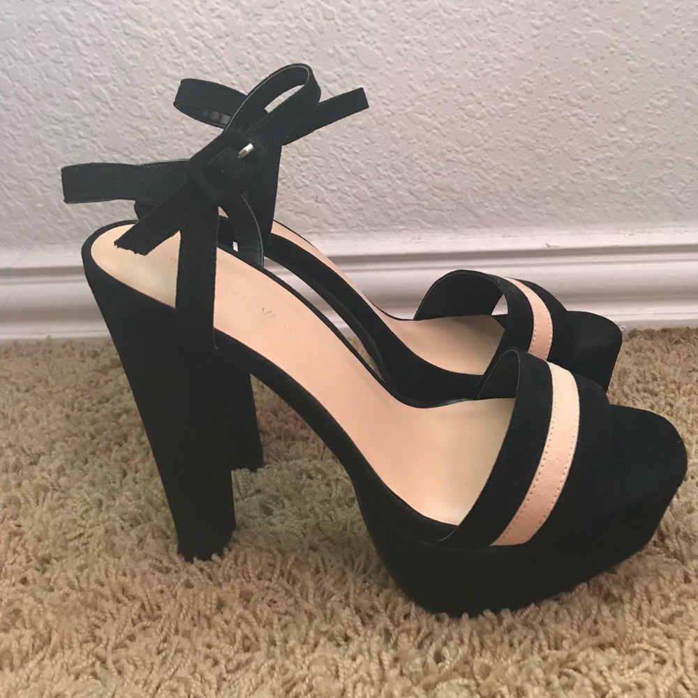 Lola Shoetique black platform heels - Picture 4 of 7
